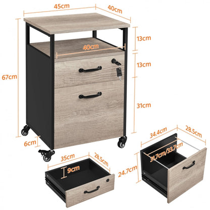Mobile Office File Cabinet