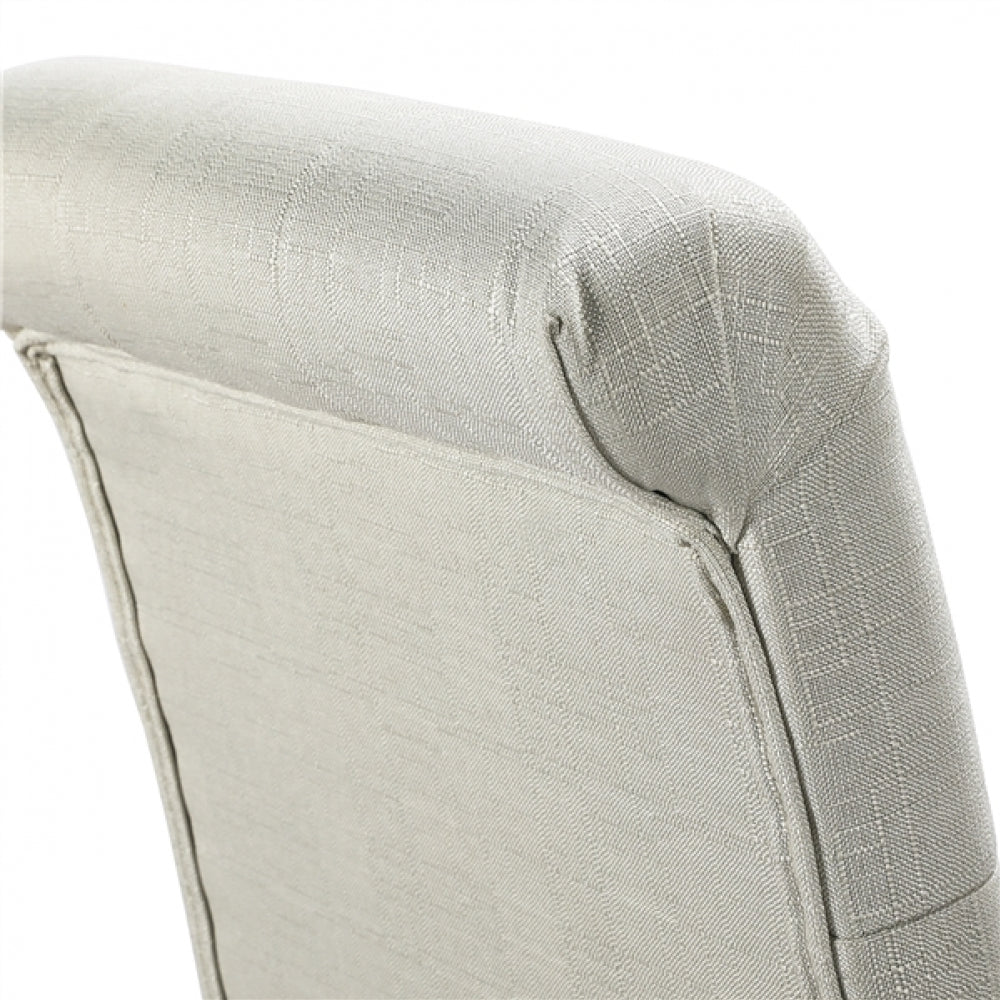 2PCS Classic Fabric Upholstered Dining Chair