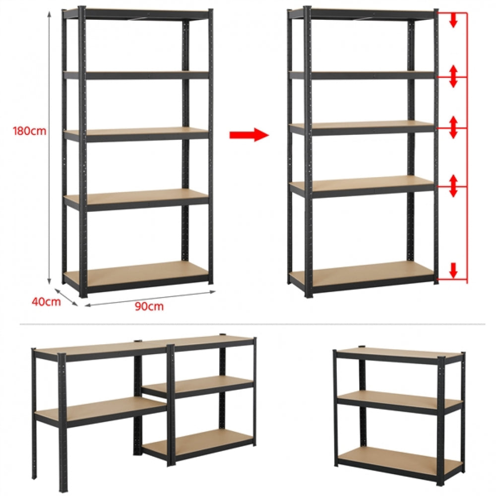 Metal 5-Tier Storage Rack