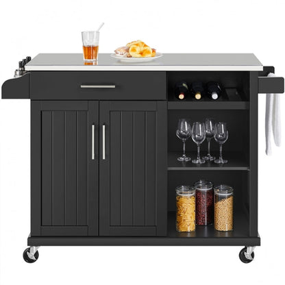 Kitchen Cart stainless steel top