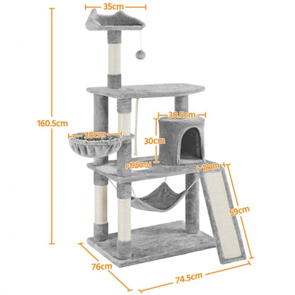 Deluxe Multi Level Cat Tree Cat Tower
