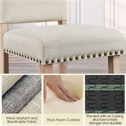 4PCS Upholstered Kitchen Chairs