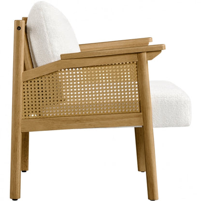 Boucle Upholstered Accent Chair Lounge Chair