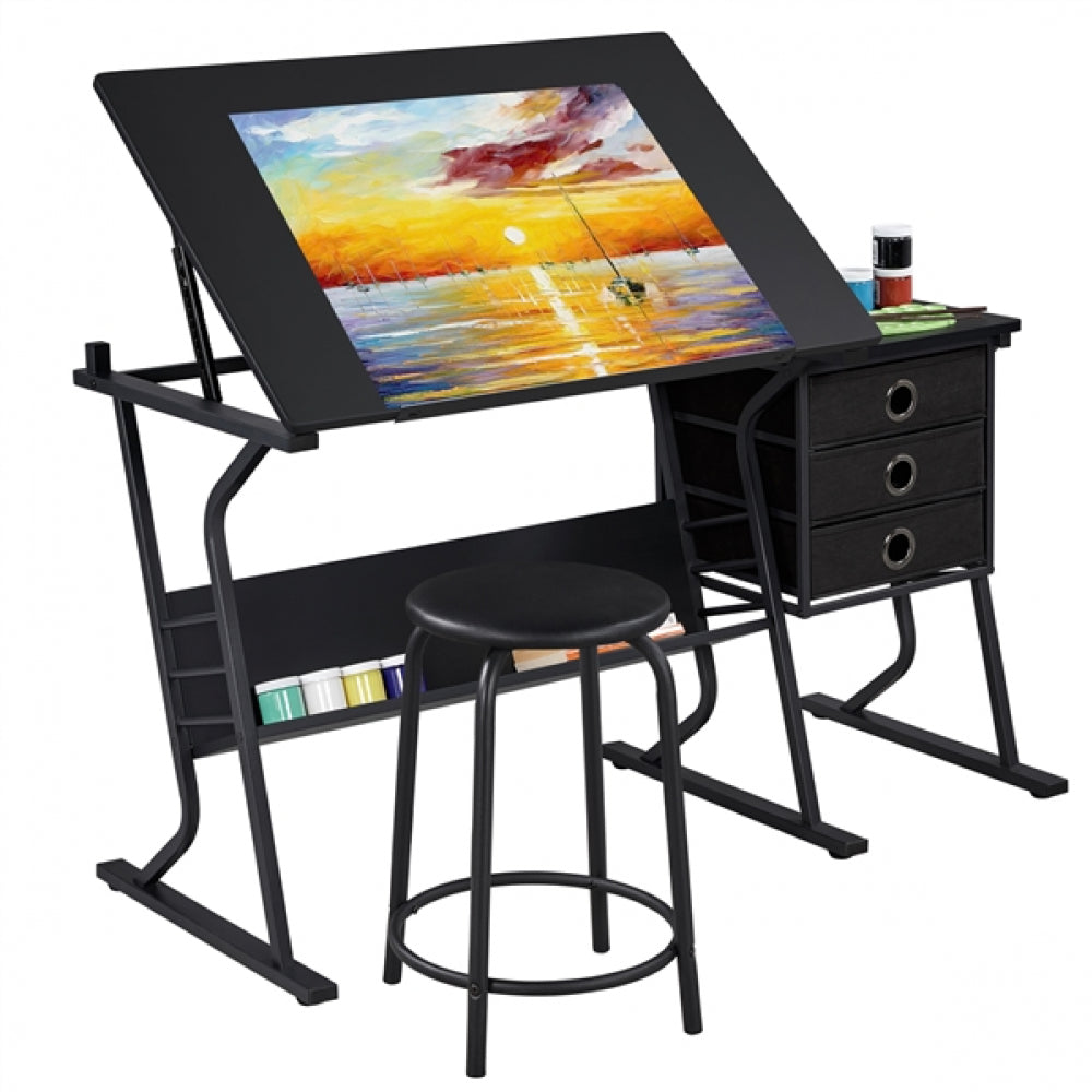 Art Table Drafting Table & Stool Set