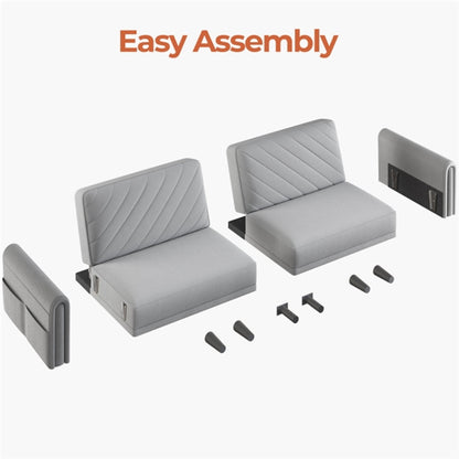 Fabric 3-Seater Sofa Bed