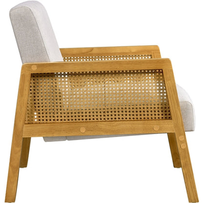 Fabric Upholstered Accent Chair Armchair