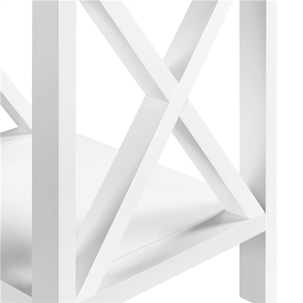 Set of 2 X Frame Side Table