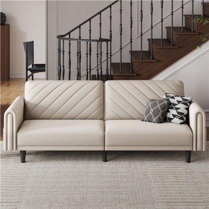 Fabric Convertible Sofa Bed