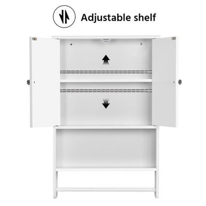 Bathroom Wall Cabinet with Towel Bar