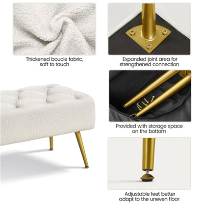 Modern Ottoman Footstool Bench