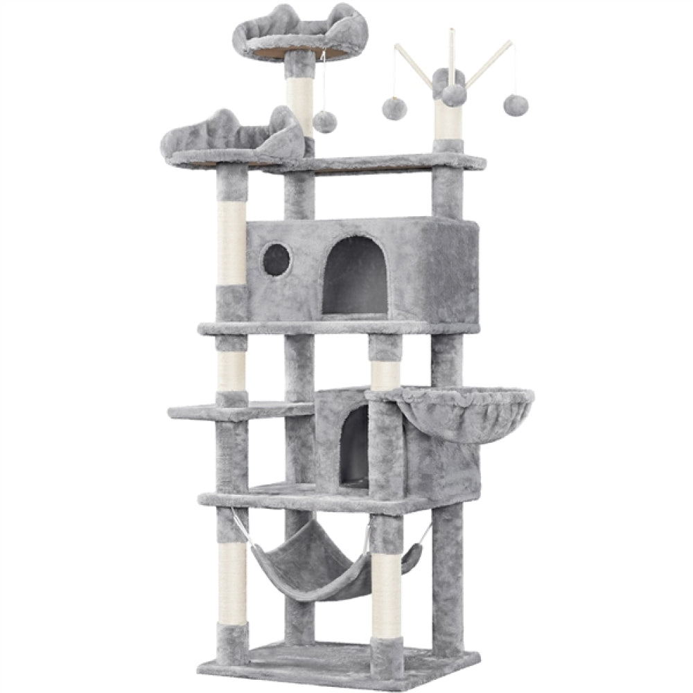 Large Cat Tree Cat Tower Multi-Level Cat Play House