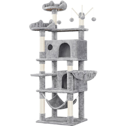 Large Cat Tree Cat Tower Multi-Level Cat Play House