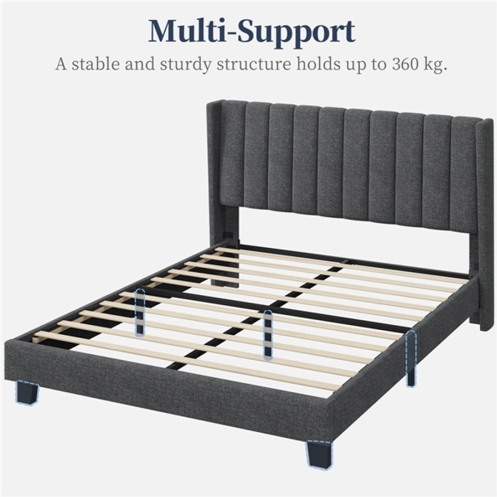 Queen Size Upholstered Bed Frame