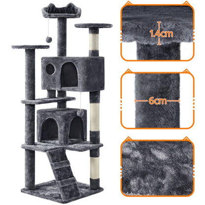 158cm 158cm Tall Cat Tree Condo Kitten Tree Tower
