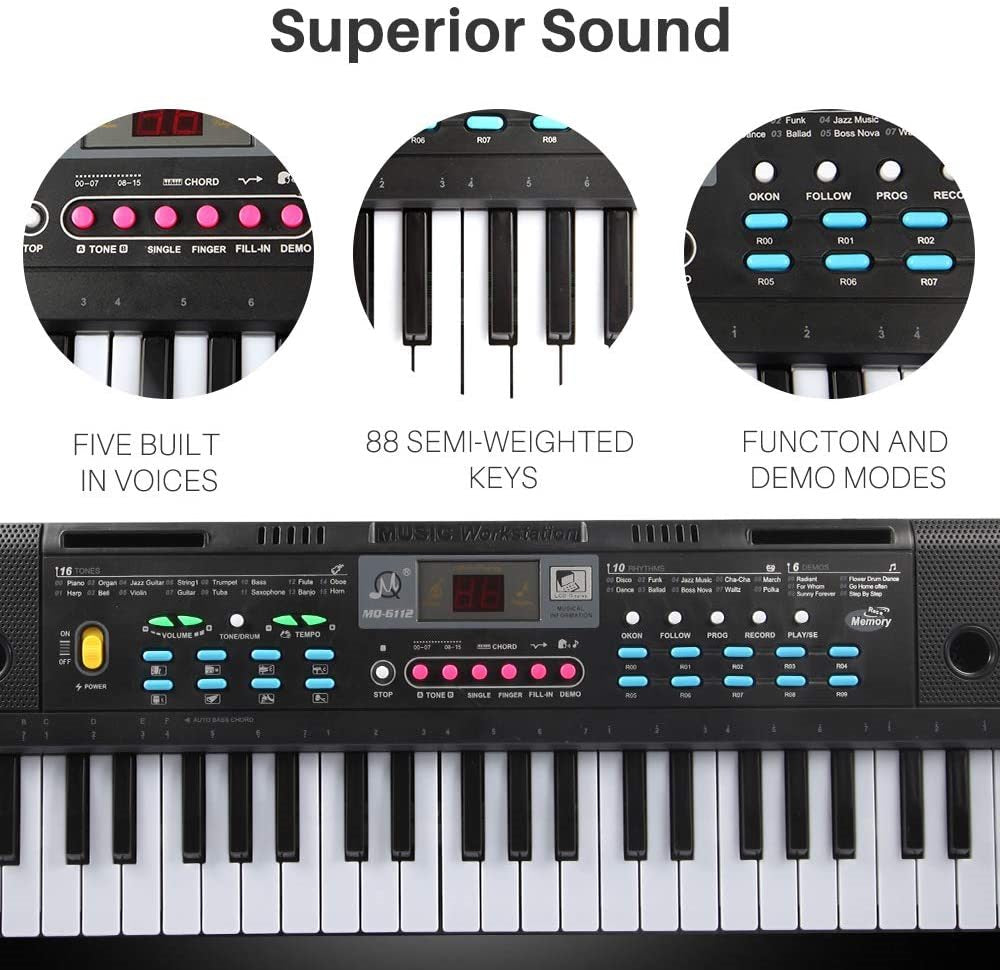 Electric Piano Keyboard Piano