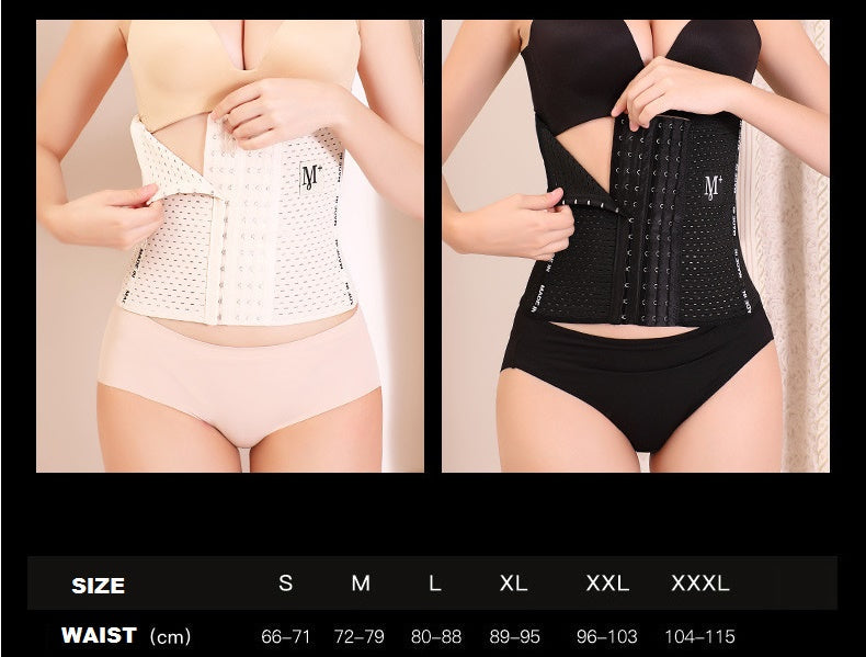 WHITE / S Postpartum Tummy Control Hourglass Shapers