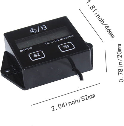 Tachometer Digital Hour Meter Tachometer