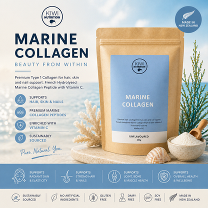 Marine Collagen Powder - Unflavoured 350g
