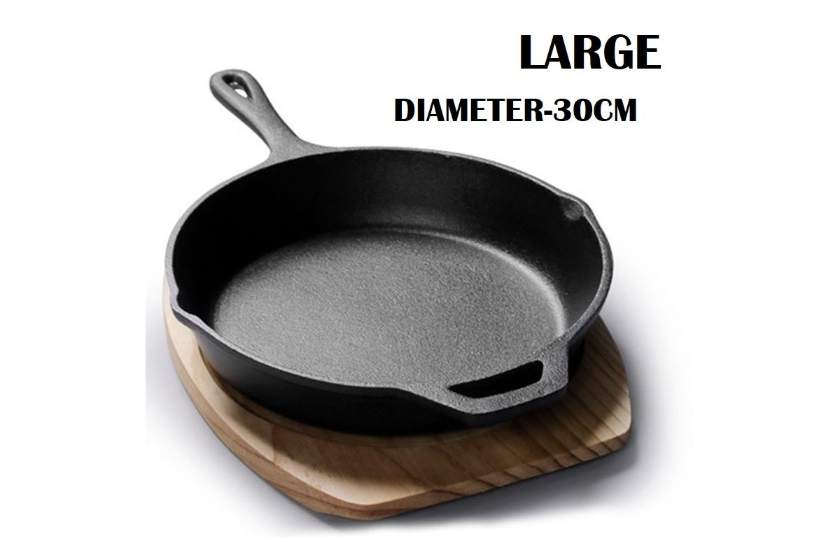 Cast Iron Frying Pan Skillet