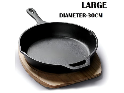 Cast Iron Frying Pan Skillet