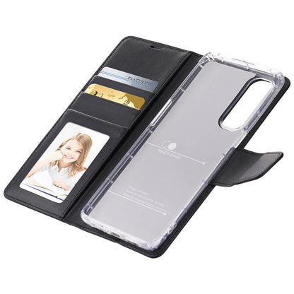 OPPO A12e 2019 Hanman Mill Series Leather Wallet Flip Case