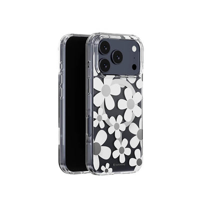 Compatible with iPhone 17 Pro Max Fleur 3D Patterned Series Shockproof Magnetic Phone Case