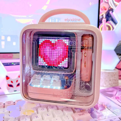 Divoom Ditoo-Mic Mini Karaoke Machine Pixel Art Bluetooth Speaker