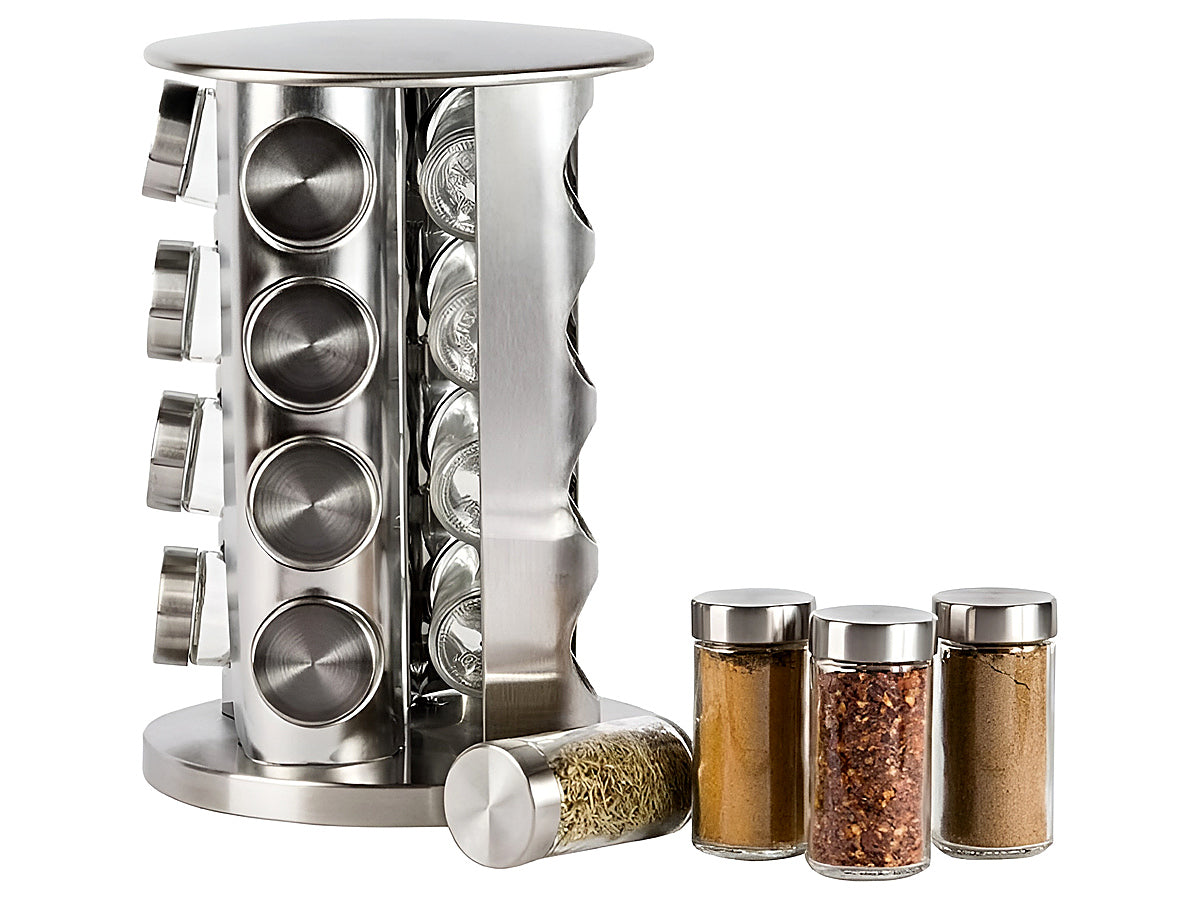 Spice Rack Stand 16 Jars