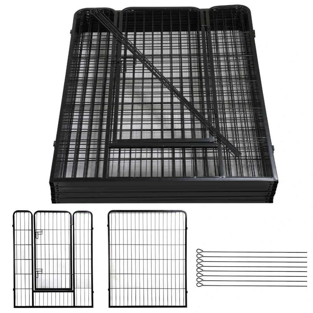 Heavy Duty 8 Panel Pet Playpen