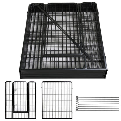Heavy Duty 8 Panel Pet Playpen