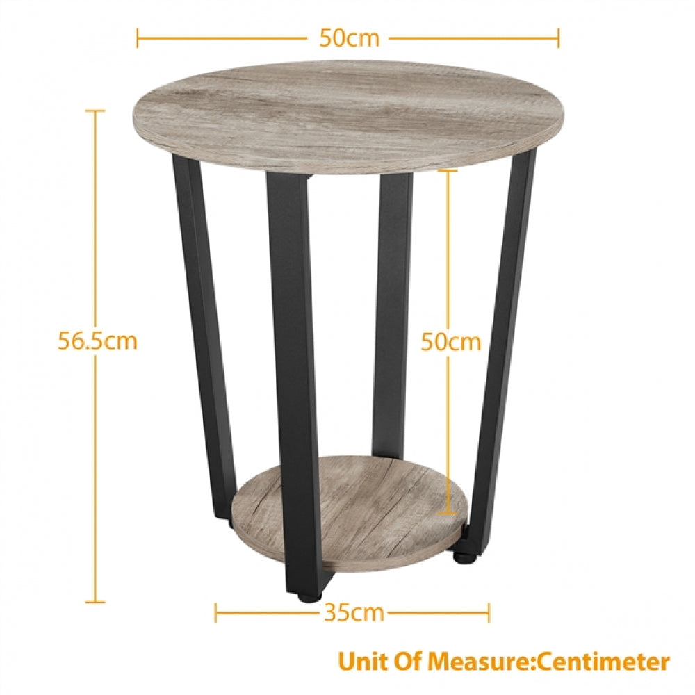 Industrial Side Table