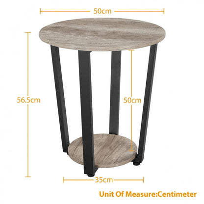 Industrial Side Table