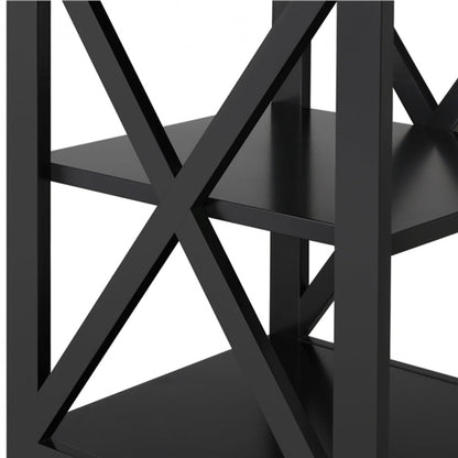 1 Pair X Frame Side Table