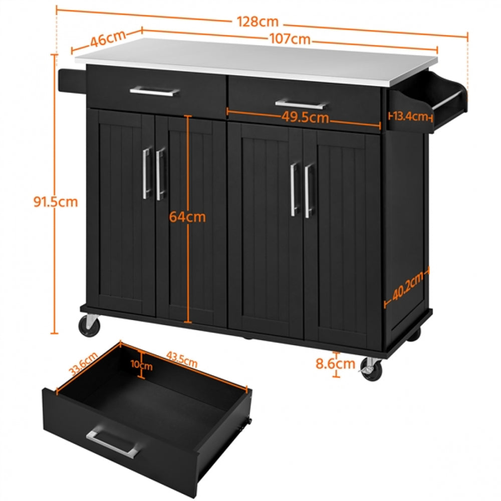 Kitchen Island Cart On Wheels