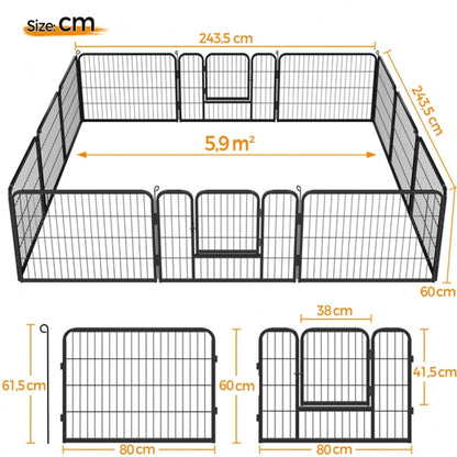 6 Panel Dog Pen
