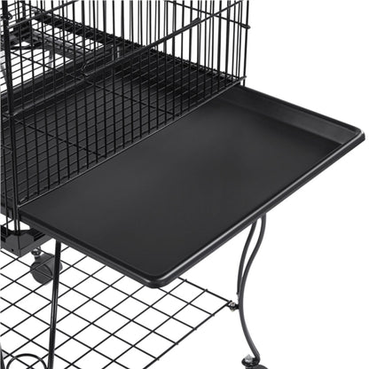 Open Top Metal Parrot Cage