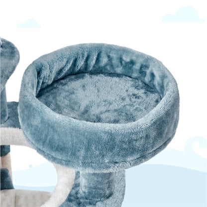 Ocean-themed Cat Tree Cat Tower