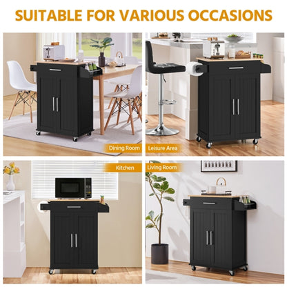 Kitchen Island with Wheels