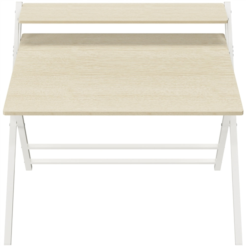 2-Tier Foldable Computer Desk