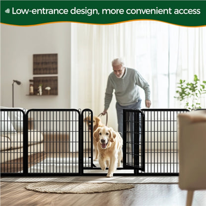 8 Panels Dog Playpen Dog Pen