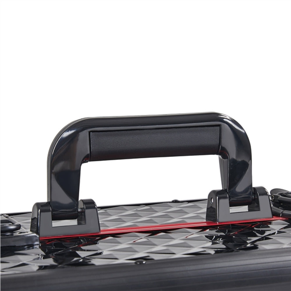 Professional Rolling Makeup Train Case with Drawers