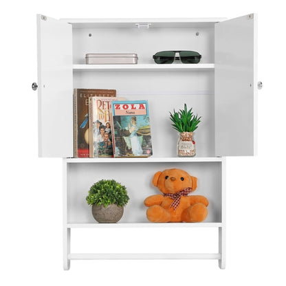 Bathroom Wall Cabinet with Towel Bar