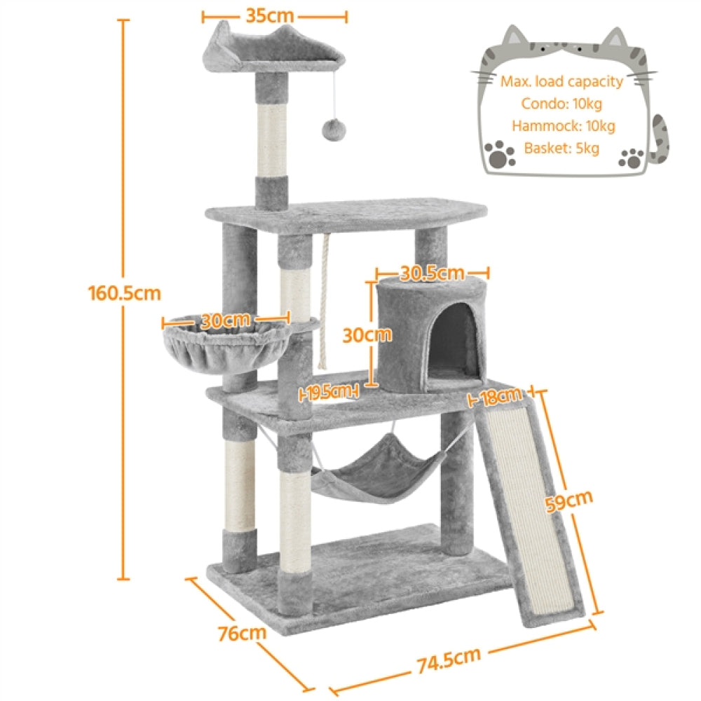 Deluxe Multi Level Cat Tree