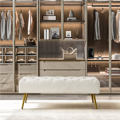 Modern Ottoman Footstool Bench