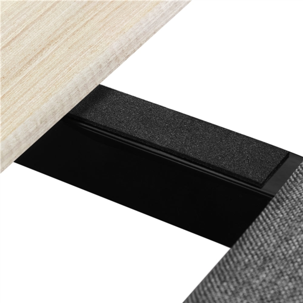 Fabric Upholstered Bed Frame Queen Size
