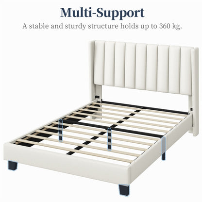 135 cm W x 190 cm L Bed Frame With Base