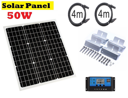 50W Solar Panel Kit