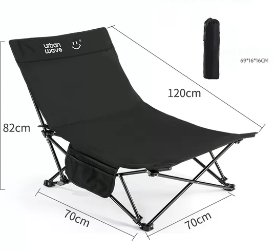 Portable Folding Beach Chair – Enhanced Size & Comfort URB10326