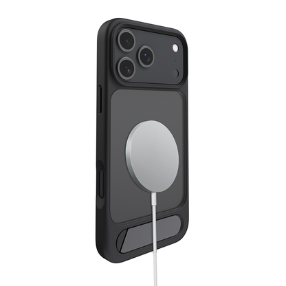 Compatible with iPhone 17 Pro Elvis Series All-Around Protection Magnetic Phone Case with Invisible Stand