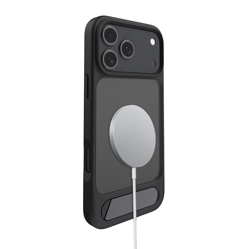 Compatible with iPhone 17 Elvis Series All-Around Protection Magnetic Phone Case with Invisible Stand